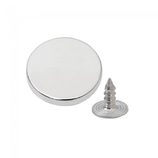 Botones para Vaqueros con Cabeza tipo Moneda — Botones para Vaqueros, detalle, Ata Buttons Turquía