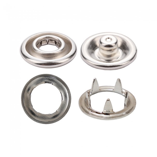 Garra Abierta (Open Prong) — Botones a Presión, detalle, Ata Buttons Turquía